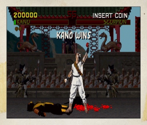 Mortal Kombat  Kano's Heart Rip Fatality 